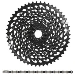 SRAM GX Eagle Kit D'usure Cassette XG-1275 + PC GX Eagle Chaîne 12 Vitesses