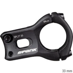 SPANK Potence Split 9 SPANK Potence Split -Vélo Accessoires Boutique 20118836 Spank Split Vorbau 33 mm 4710155963841 2
