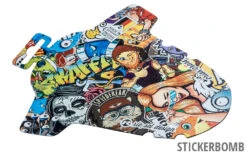 Criss:cross - Cyclocross/Gravel Mudguard -Vélo Accessoires Boutique 2 riesel design crisscross cyclocross gravel mudguard stickerbomb