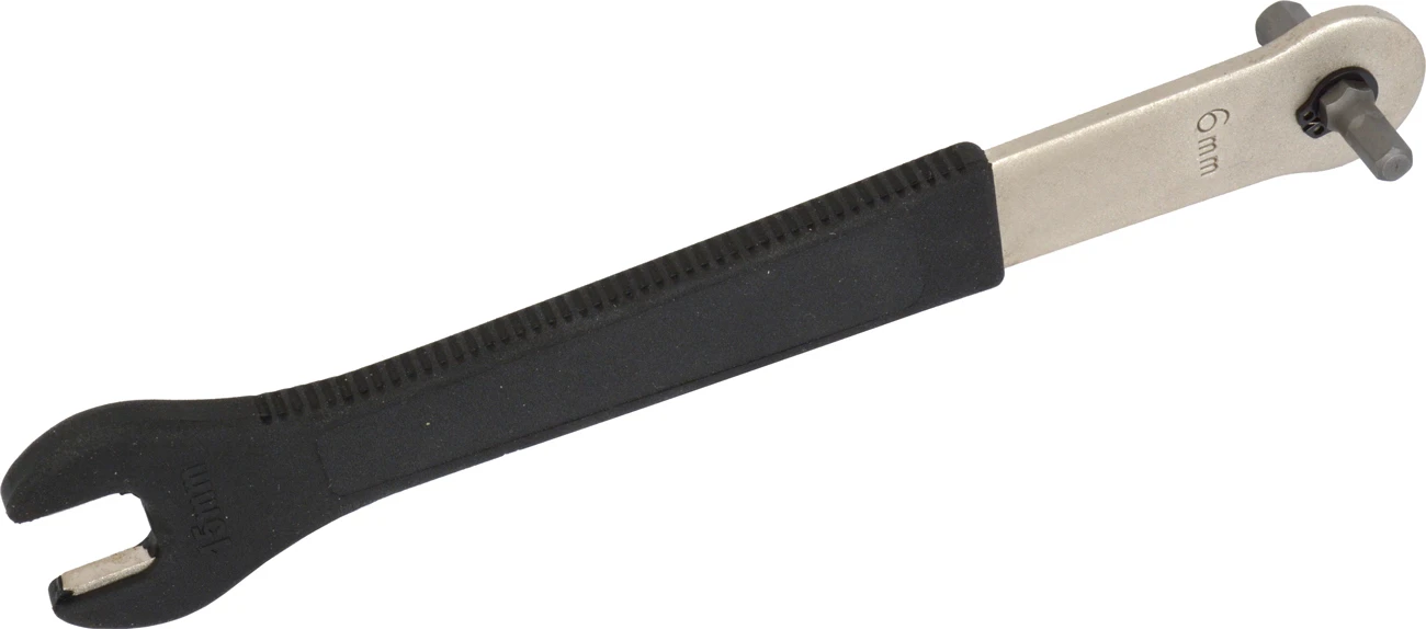 Clé à Pédale 15mm + Six Pans Creux 6 & 8 Mm 1 Clé à Pédale 15mm + Six Pans Creux 6 & 8 Mm