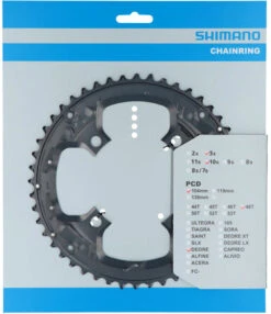 Shimano FC-T6010 Plateau 48T Pour Garde-Chaîne 6 Shimano FC-T6010 Plateau 48T Pour Garde-Chaîne -Vélo Accessoires Boutique Shimano FC T6010 Kettenblatt 48 Zahne fur Kettenschutzring silver Y1WE98020