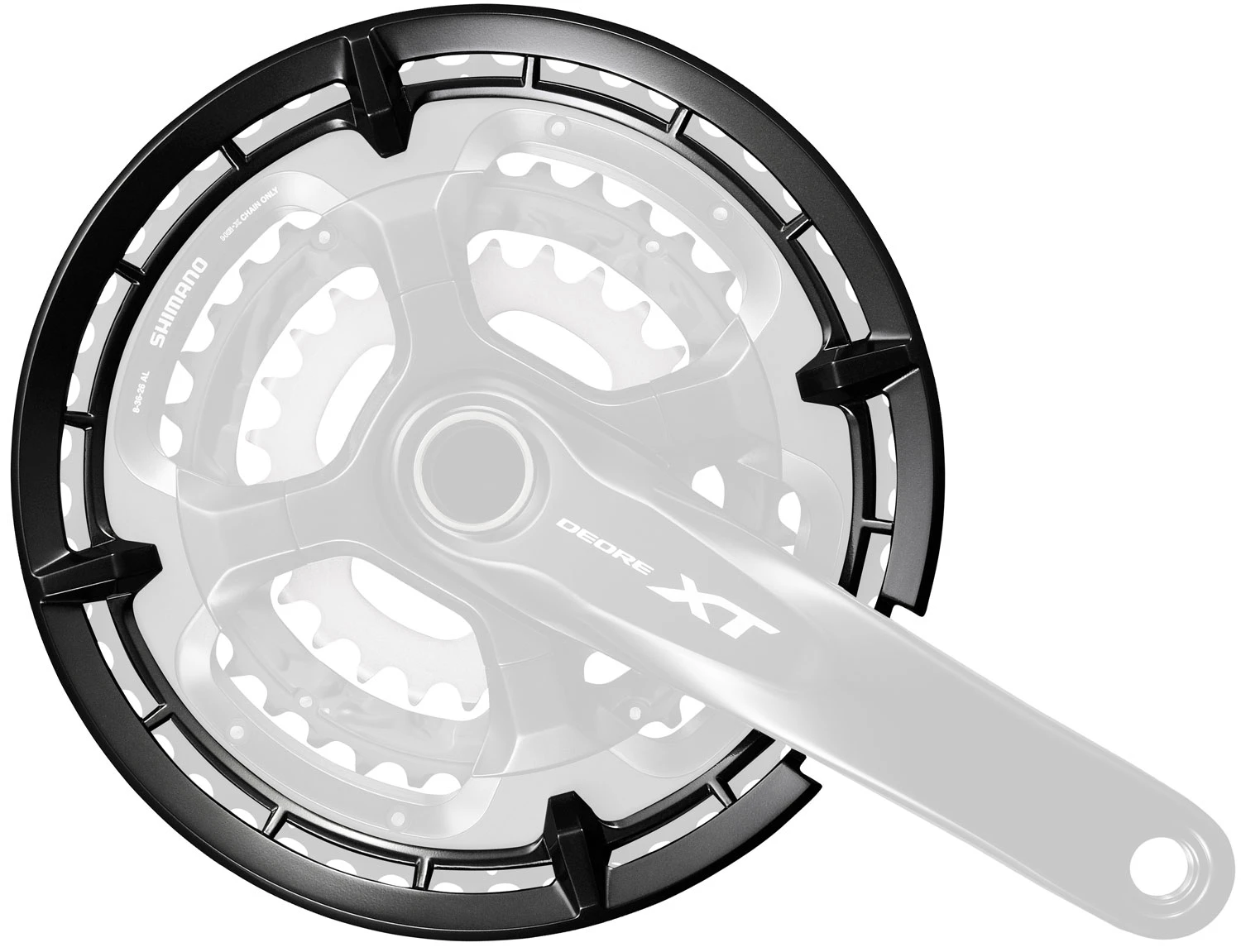 Shimano Garde-chaîne Pour FC-T8000 2 Shimano Garde-chaîne Pour FC-T8000 – Image 2