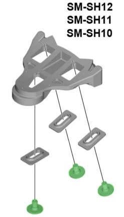 Shimano Vis De Plaque De Chaussure M5 X 10mm Pour SM-SH10/11/12 5 Shimano Vis De Plaque De Chaussure M5 X 10mm Pour SM-SH10/11/12 -Vélo Accessoires Boutique Shimano SPD SL CleatsfHaCIYxUsmFTt