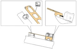 Shimano TL-BME02 Gabarit Pour Support De Batterie STEPS BM-E8010/E8016 7 Shimano TL-BME02 Gabarit Pour Support De Batterie STEPS BM-E8010/E8016 -Vélo Accessoires Boutique Shimano TL BME02 YEZY00014 d