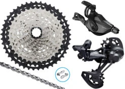 Shimano XT M8100 Kit De Mise à Niveau 1x12 Vitesses 10-45 Collier