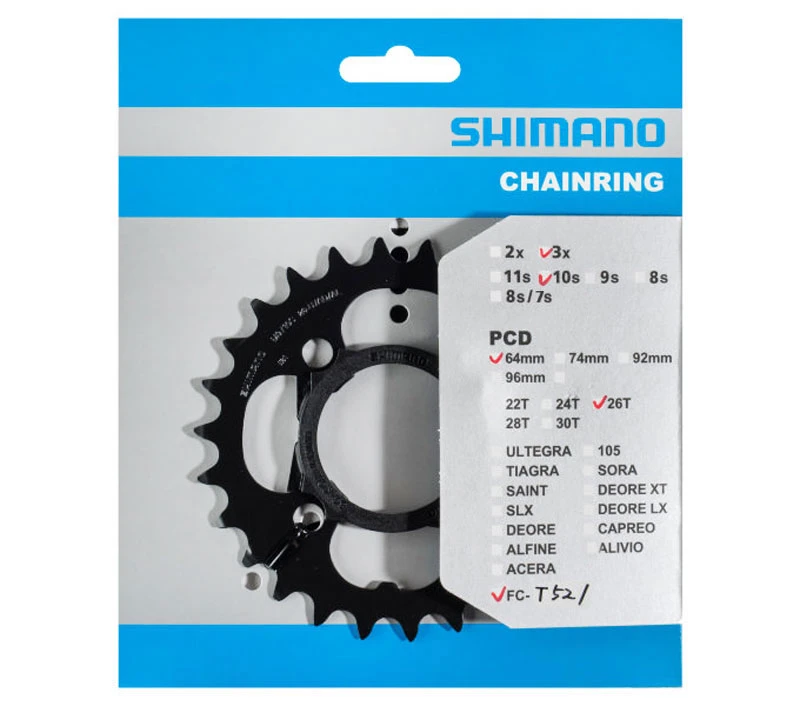 Shimano Plateau Pour FC-T521 48/36/26T 1 Shimano Plateau Pour FC-T521 48/36/26T