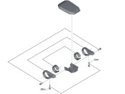 Shimano Écran STEPS SC-E6010 Avec Support 5 Shimano Écran STEPS SC-E6010 Avec Support -Vélo Accessoires Boutique Shimano Steps Display SC E6010 mit Halter KSCE6010 c