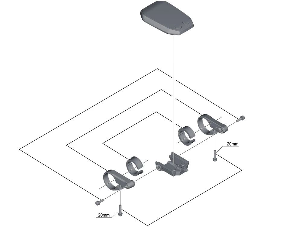 Shimano Écran STEPS SC-E6010 Avec Support 3 Shimano Écran STEPS SC-E6010 Avec Support – Image 3