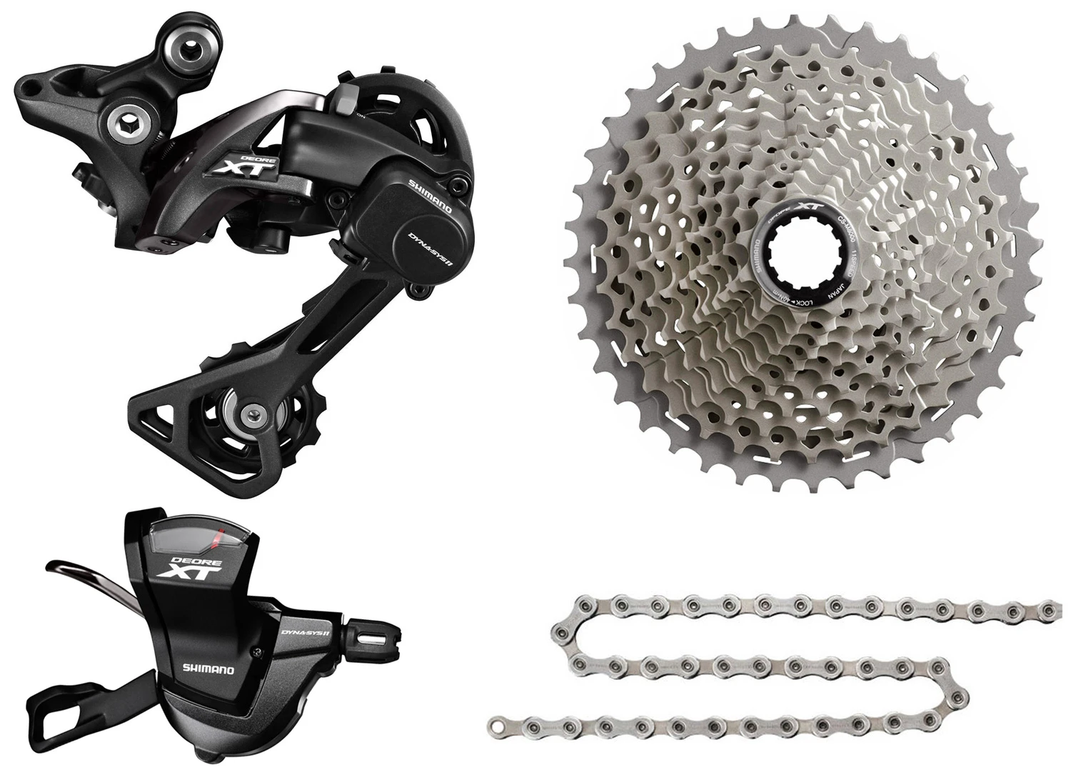 Shimano XT M8000 1x11 Kit De Mise à Niveau 11-42 Collier De Serrage 1 Shimano XT M8000 1x11 Kit De Mise à Niveau 11-42 Collier De Serrage