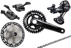 Shimano XT M8100 Groupe 2x12 Vitesses I-Spec EV 10-45