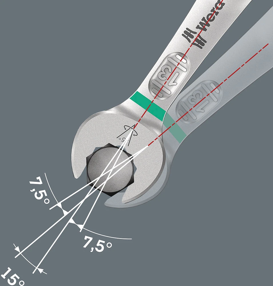 Wera 6003 Joker Pedal Clé Mixte 3 Wera 6003 Joker Pedal Clé Mixte – Image 3
