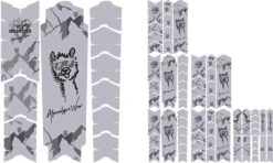 Unscratch Frame Film De Protection Pour Cadre - Alpocalypse-Alpenrose Samerberg Black Matt